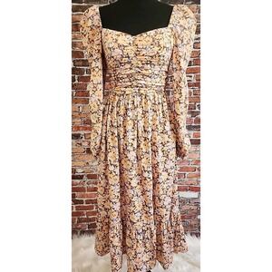 Band of the‎ Free Dress XS Cottagecore Pioneer Prairie Western Feminine Pockets